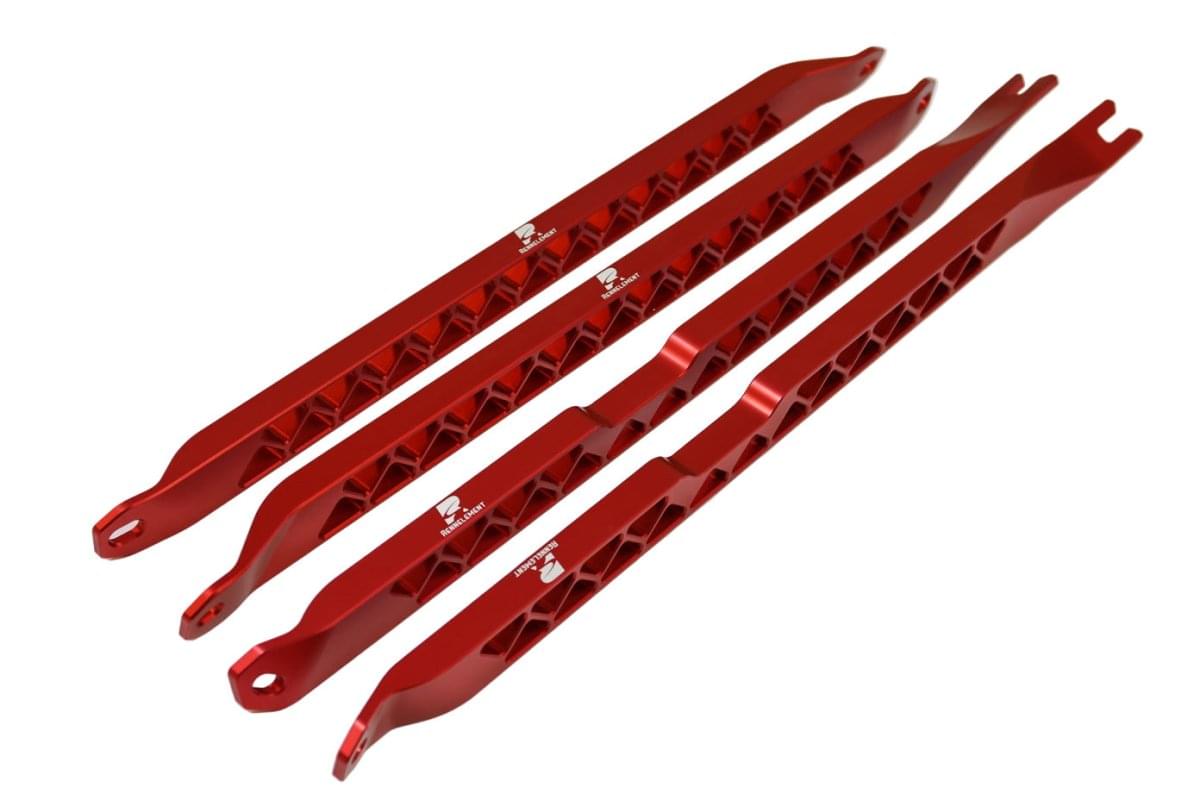 RENNELEMENT BMW X5, X6 and X7 CNC Aluminum Strut Brace Set.