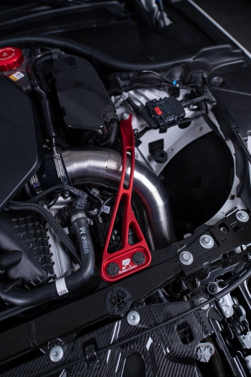 RENNELEMENT G90/G99 M5 BMW CNC Aluminum Strut Brace Set.