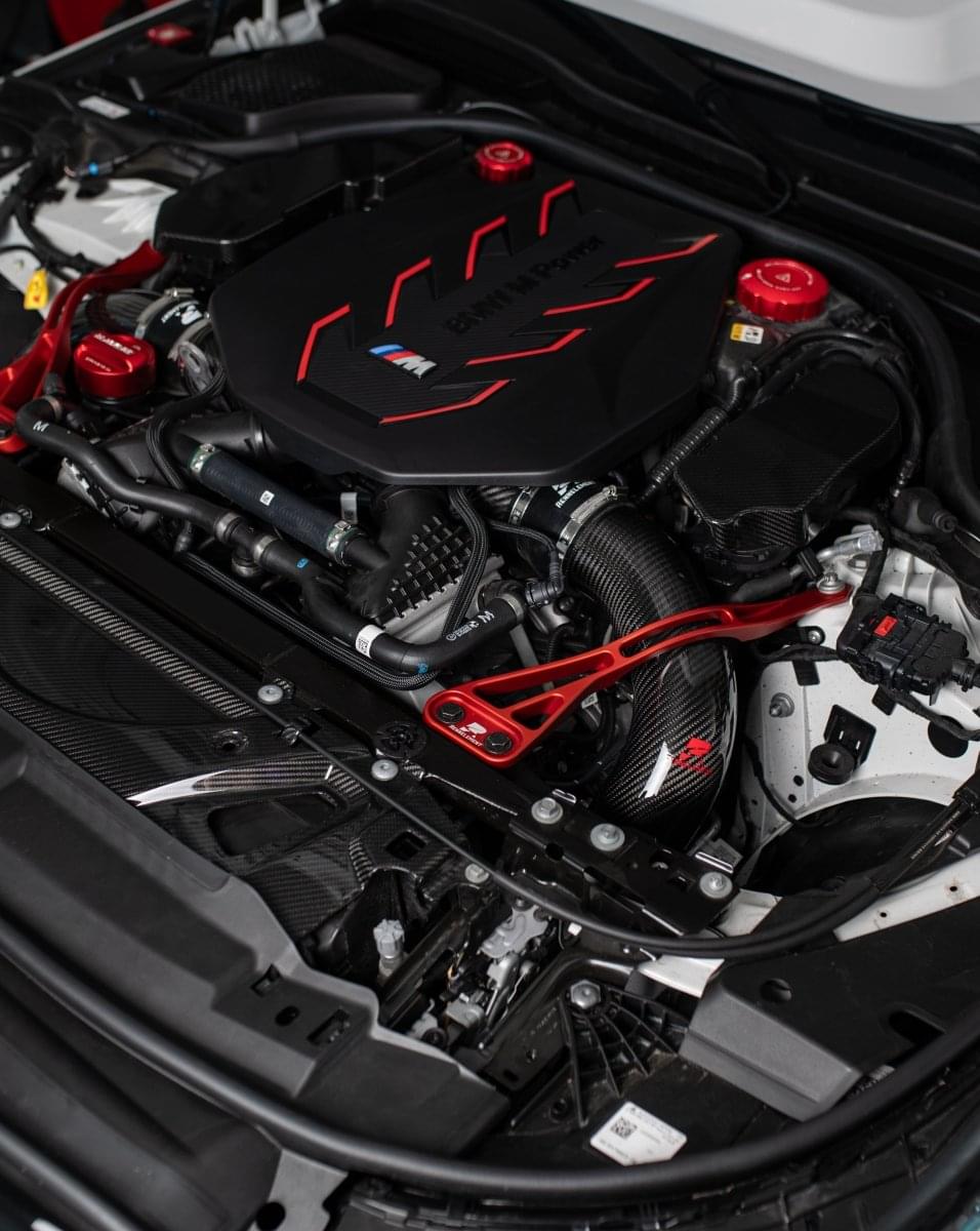 RENNELEMENT G90/G99 M5 BMW Dry Carbon Fiber Front Mount Intake.