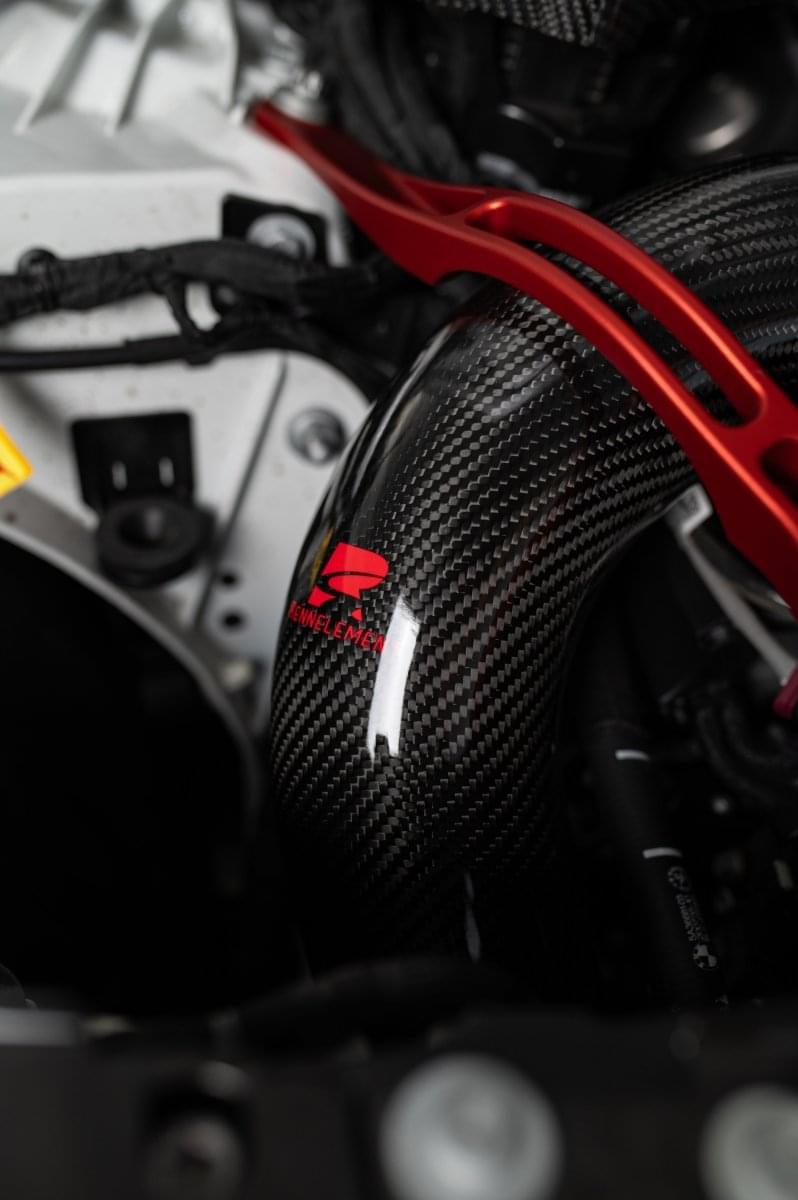 RENNELEMENT G90/G99 M5 BMW Dry Carbon Fiber Front Mount Intake.