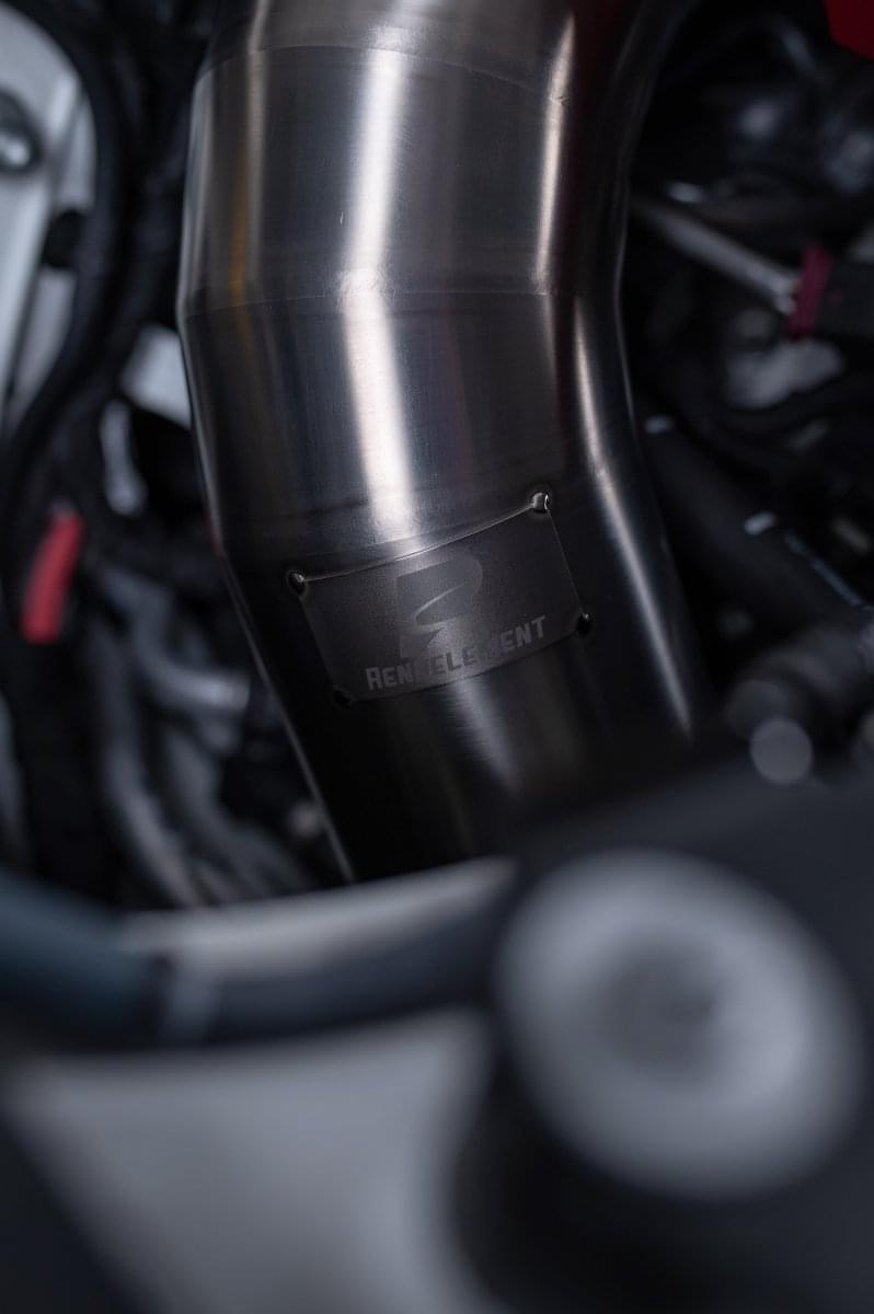 RENNELEMENT G90/G99 M5 BMW Titanium Front Mount Intake System (Copy).