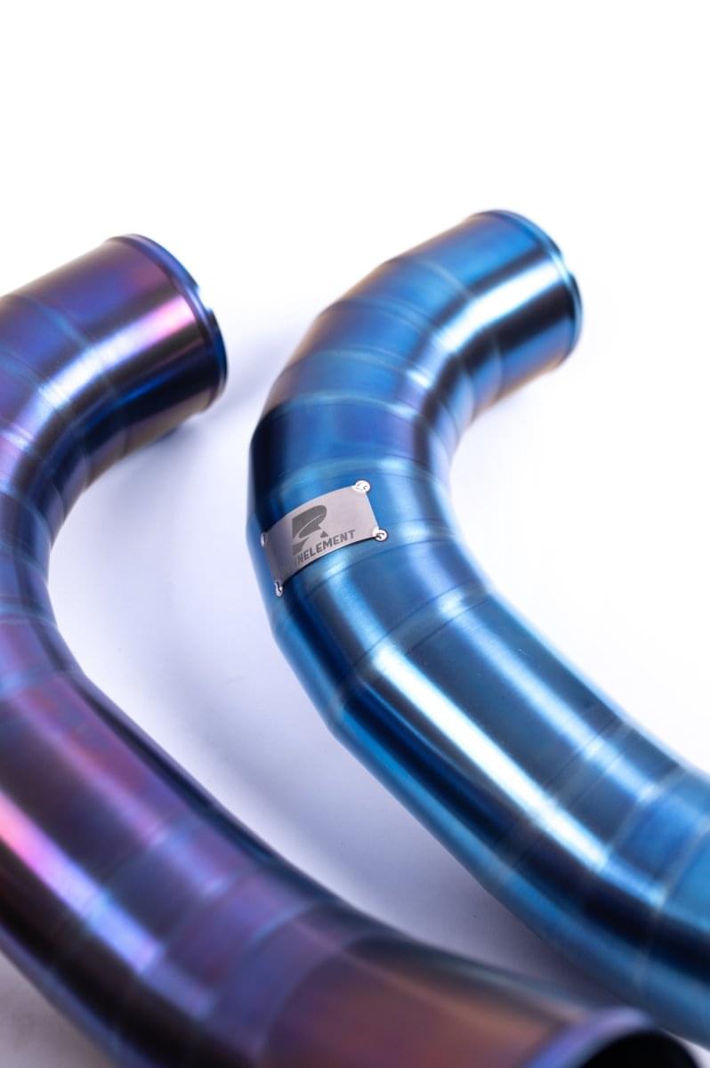 RENNELEMENT G90/G99 M5 BMW Titanium Front Mount Intake.