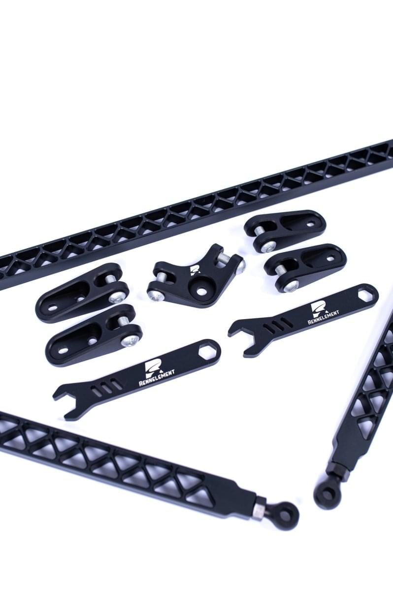 RENNELEMENT RE-2 Billet G80/G82/G87 BMW CNC Aluminum Strut Brace.