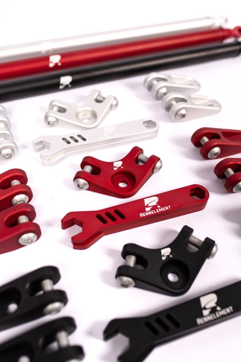 RENNELEMENT RE-2 Billet G80/G82/G87 BMW CNC Aluminum Strut Brace.