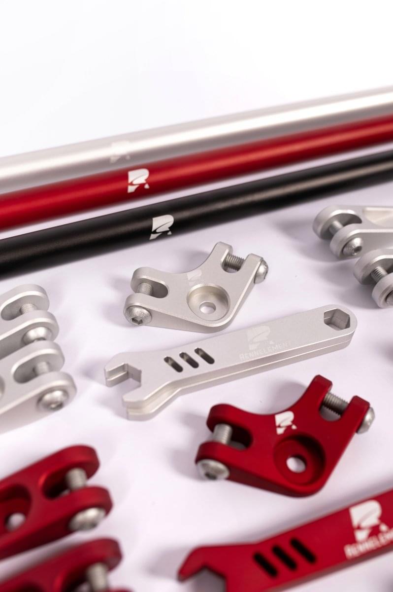 RENNELEMENT RE-2 Billet G80/G82/G87 BMW CNC Aluminum Strut Brace.