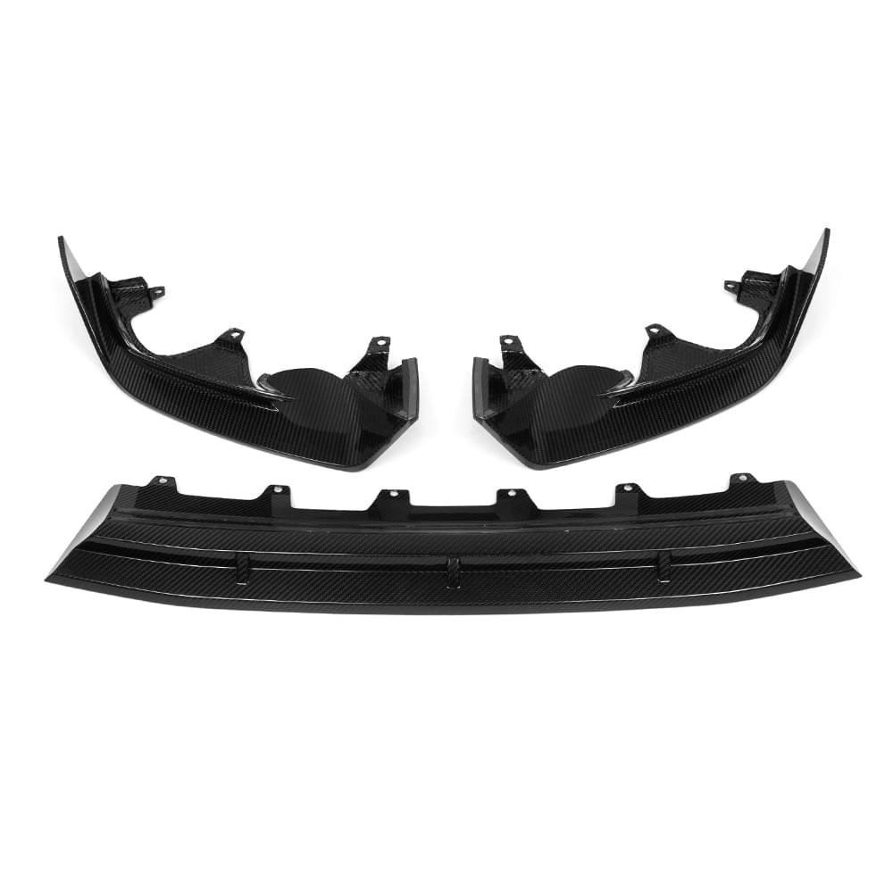 SOOQOO BMW X3 G01 X4 G02 LCI Carbon Fiber Front Lip.