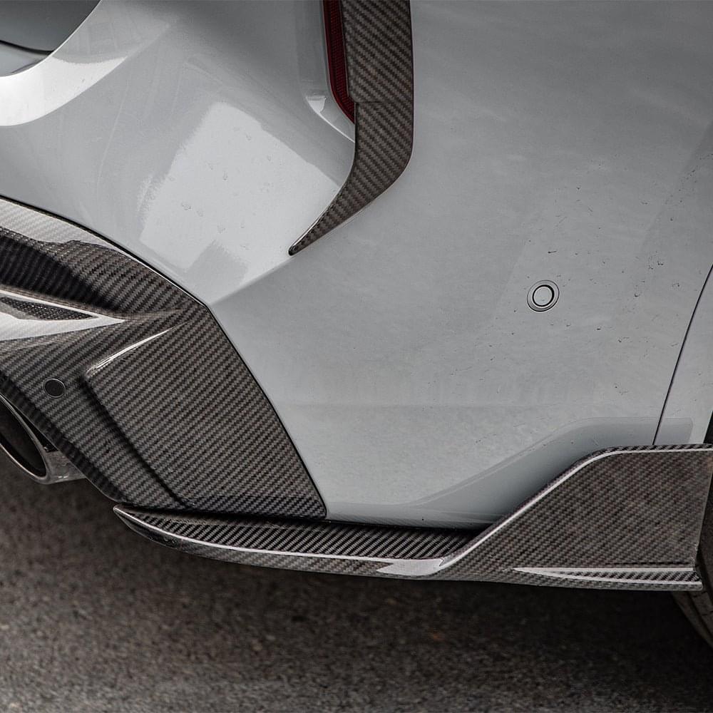 SOOQOO BMW X3M F97 Carbon Fiber Rear Diffuser.