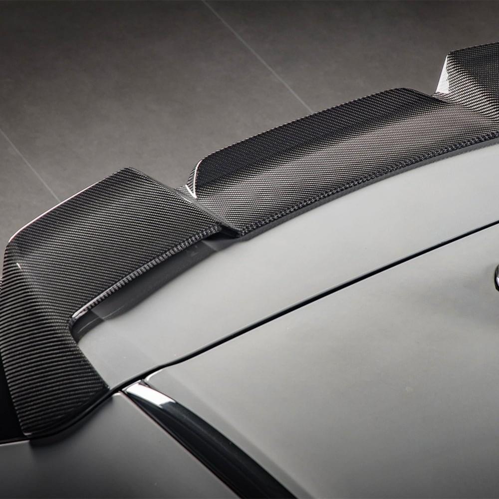 SOOQOO BMW X5 G05 Carbon Fiber Roof Spoiler.
