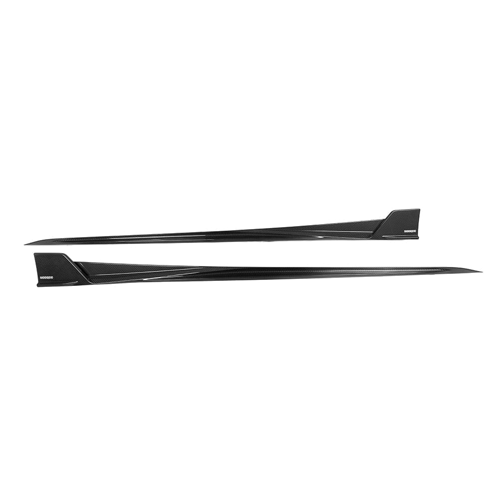 SOOQOO BMW X5 G05 Carbon Fiber Side Skirt.