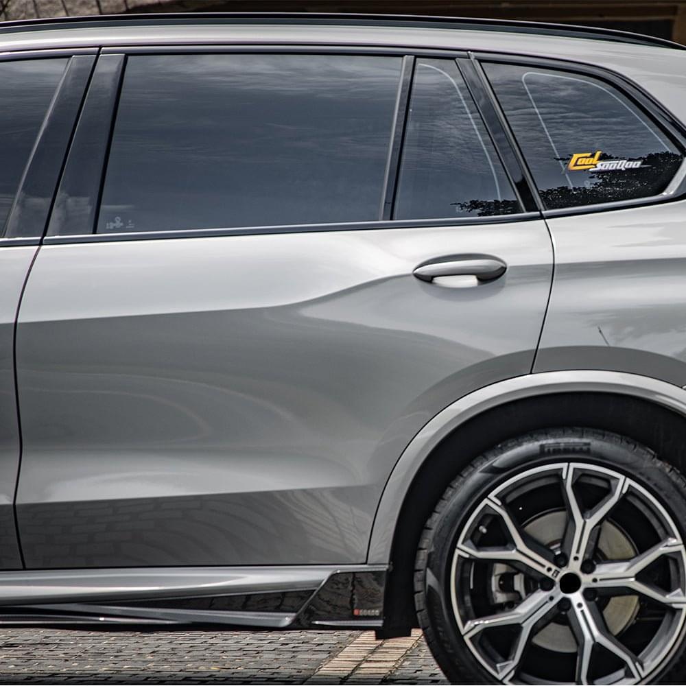 SOOQOO BMW X5 G05 Carbon Fiber Side Skirt.