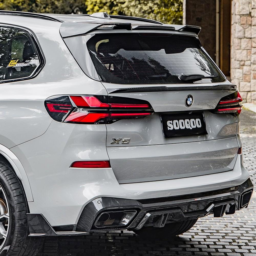 SOOQOO BMW X5 G05 Carbon Fiber Spoiler.