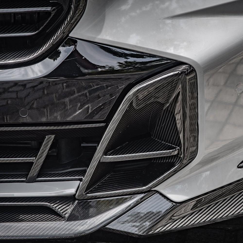 SOOQOO BMW X5 G05 LCI Carbon Fiber Front Duct.
