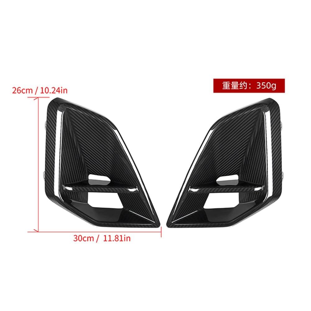 SOOQOO BMW X5 G05 LCI Carbon Fiber Front Duct.