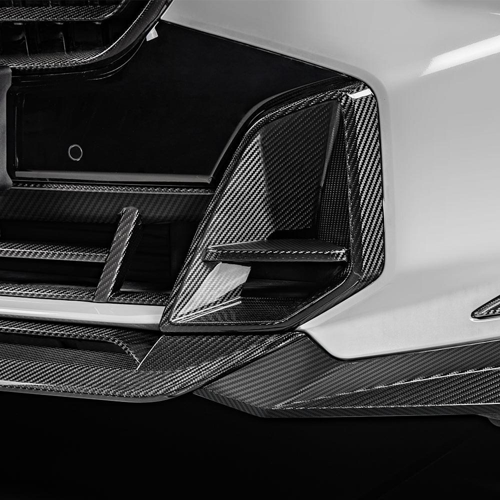 SOOQOO BMW X5 G05 LCI Carbon Fiber Front Duct.