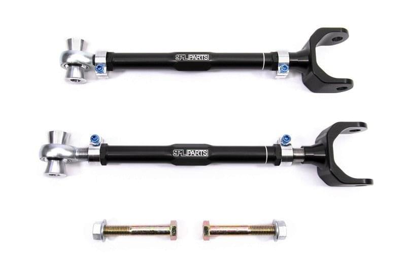 SPL Parts 13-19 Cadillac ATS/ATS-V/CTS/CTS-V Titanium Series Rear Upper Arms w/ Eccentric Lockouts.