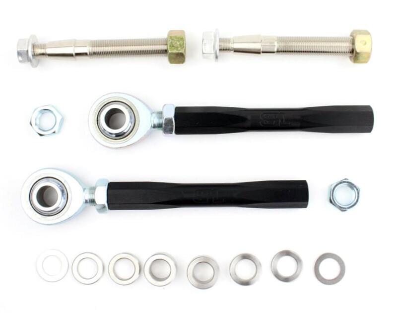 SPL Parts 2009+ Nissan 370Z Front Outer Tie Rod Ends Adjustable for Bumpsteer.