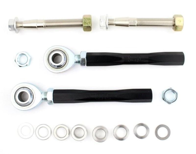 SPL Parts 2009+ Nissan 370Z Front Outer Tie Rod Ends Adjustable for Bumpsteer.