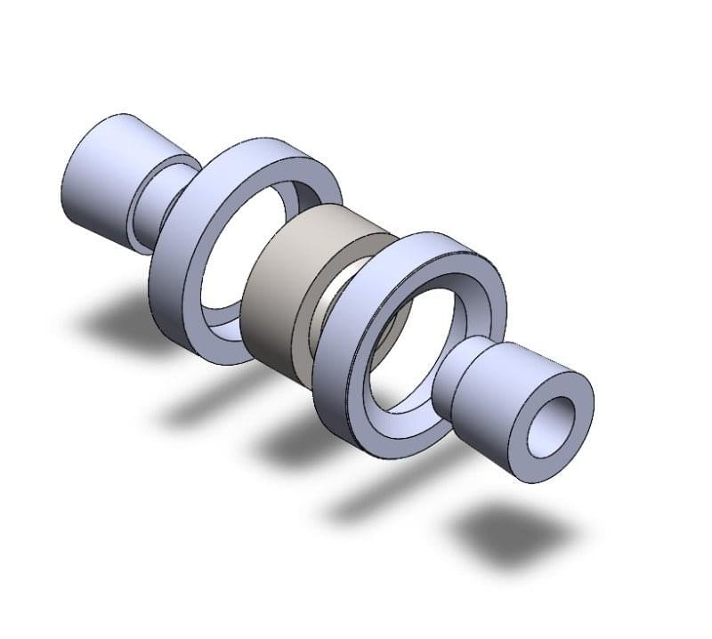 SPL Parts 2010+ BMW F2x 2 Series / 2011+ BMW F3 X 3 & 4 Series Rear Traction Arm Knuckle Bushing.