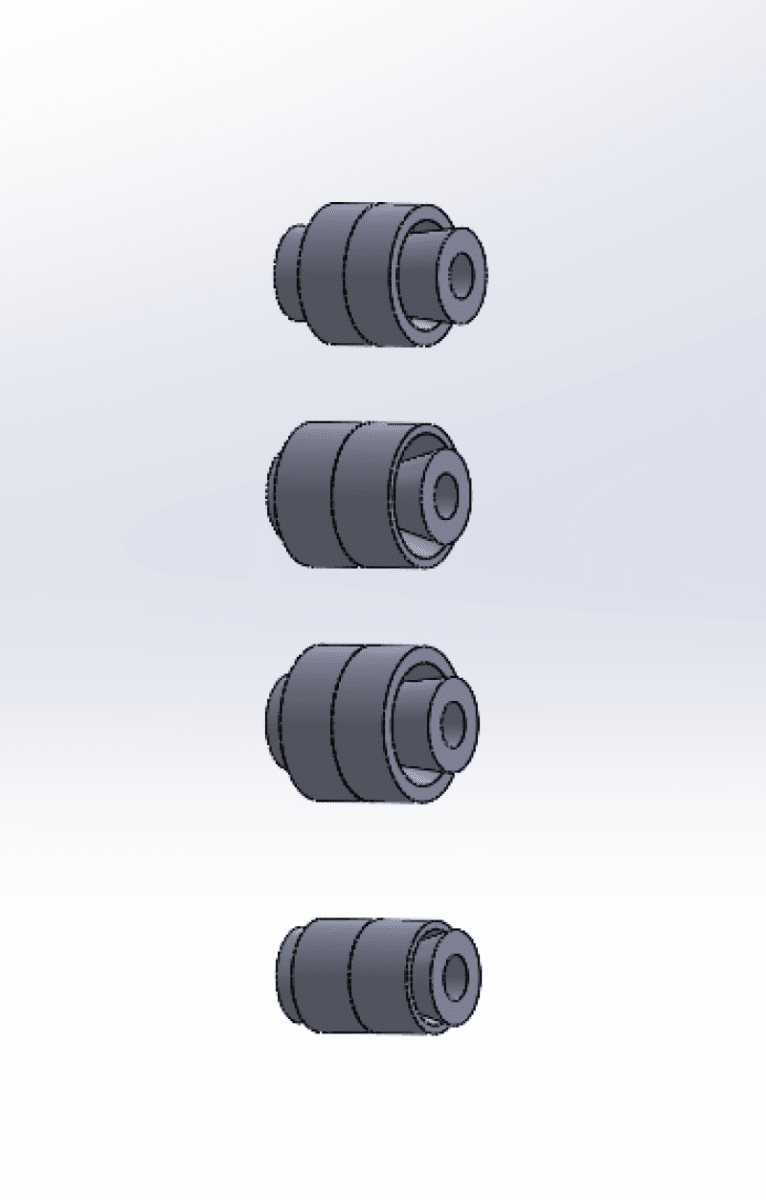SPL Parts 2016+ Mazda Miata (ND) Rear Knuckle Bushings.