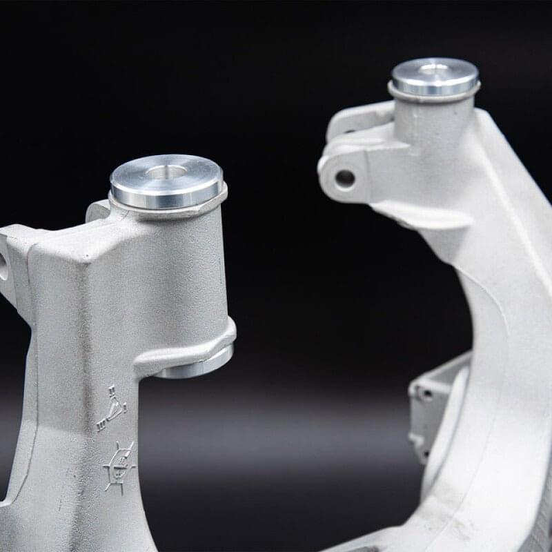 SPL Parts Porsche 996/997 6061-T6 Aluminum Solid Subframe Bushings Kit.