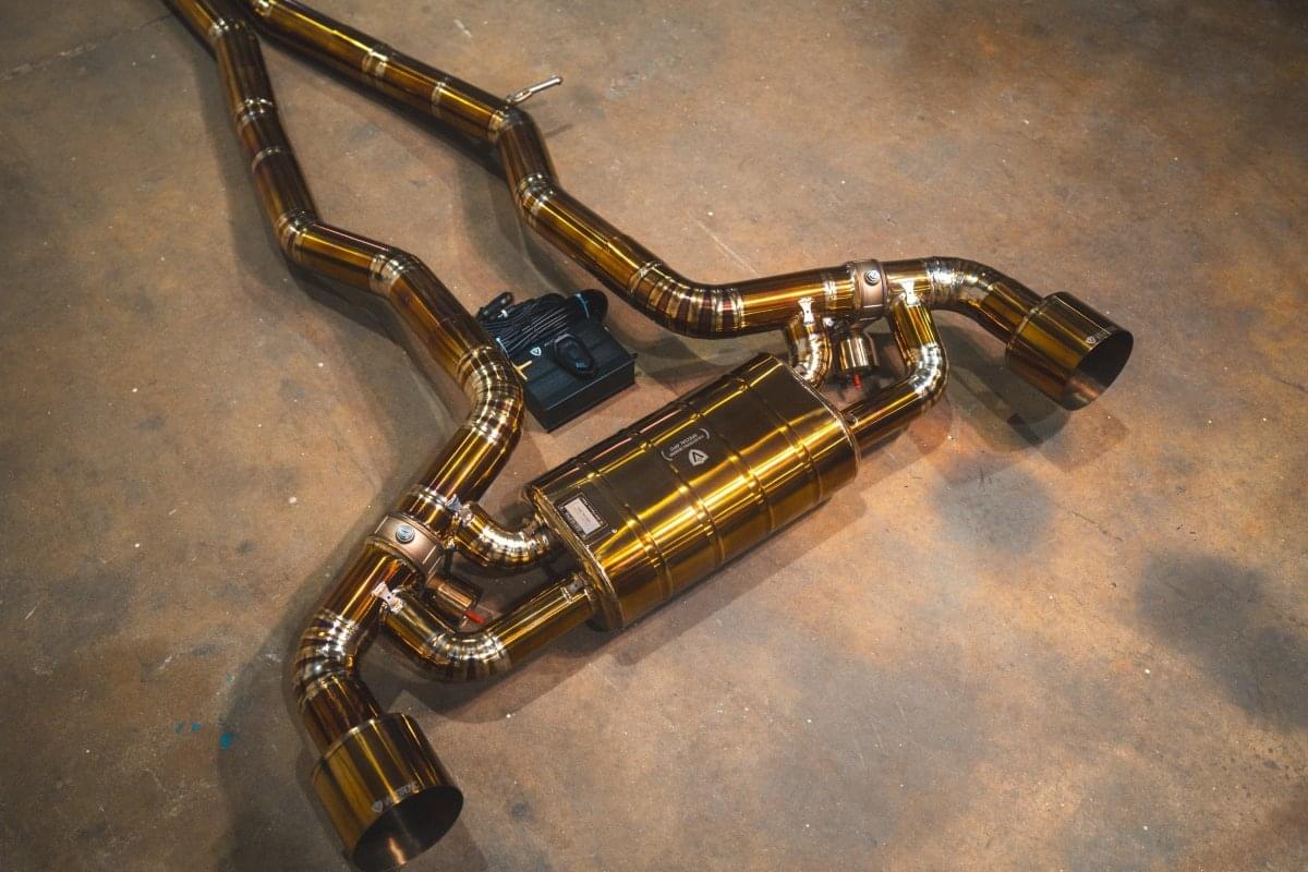 Toyota Supra A90 / A91 Valved Sport Exhaust System.