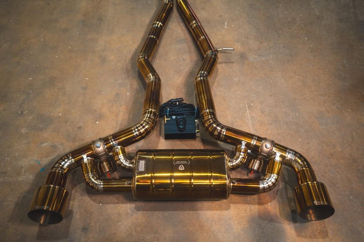 Toyota Supra A90 / A91 Valved Sport Exhaust System.