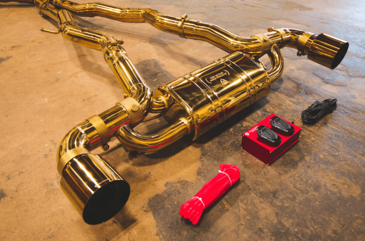 Toyota Supra A90 / A91 Valved Sport Exhaust System.