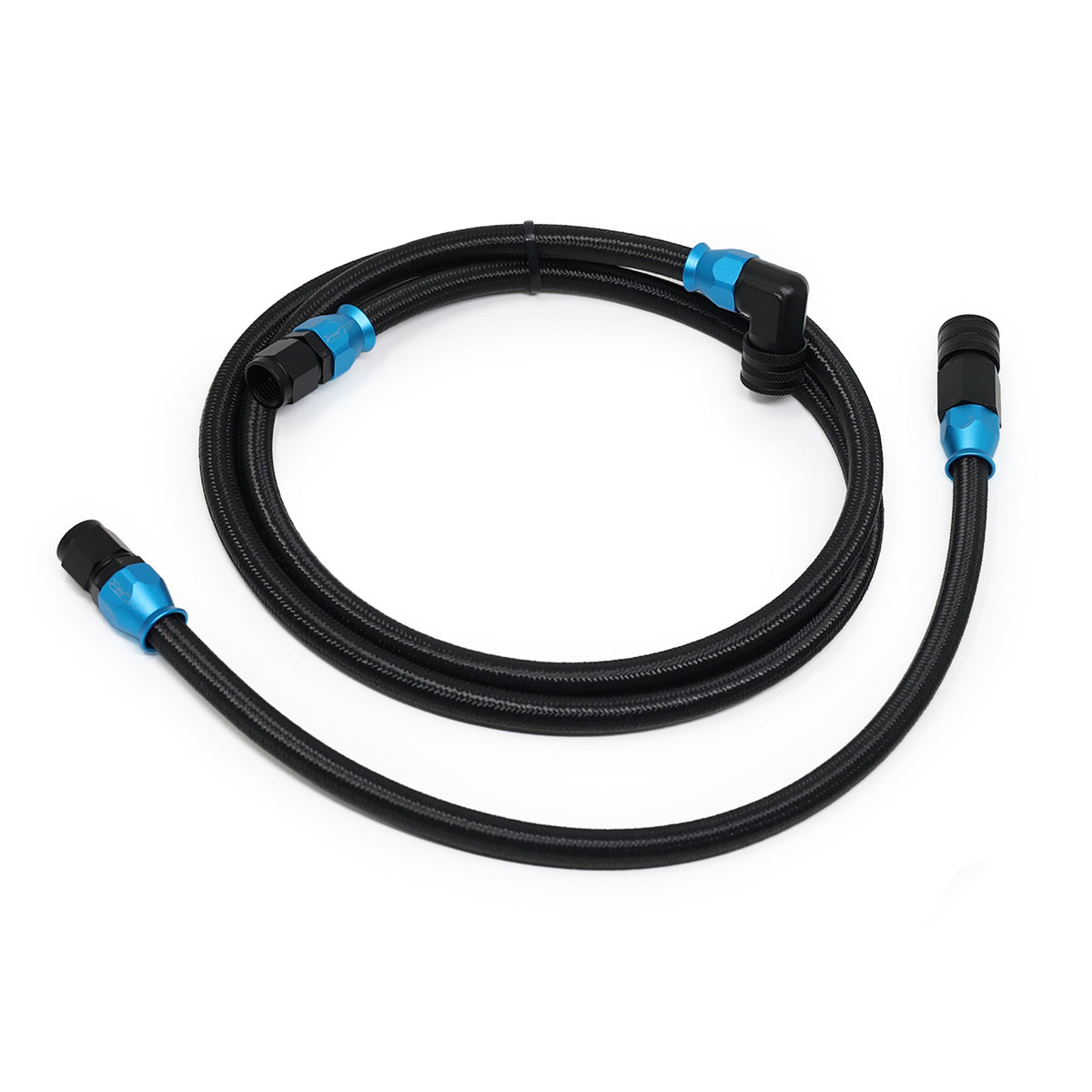 Precision Raceworks A9x Toyota Supra and G29 BMW Z4 upgraded fuel line for filter