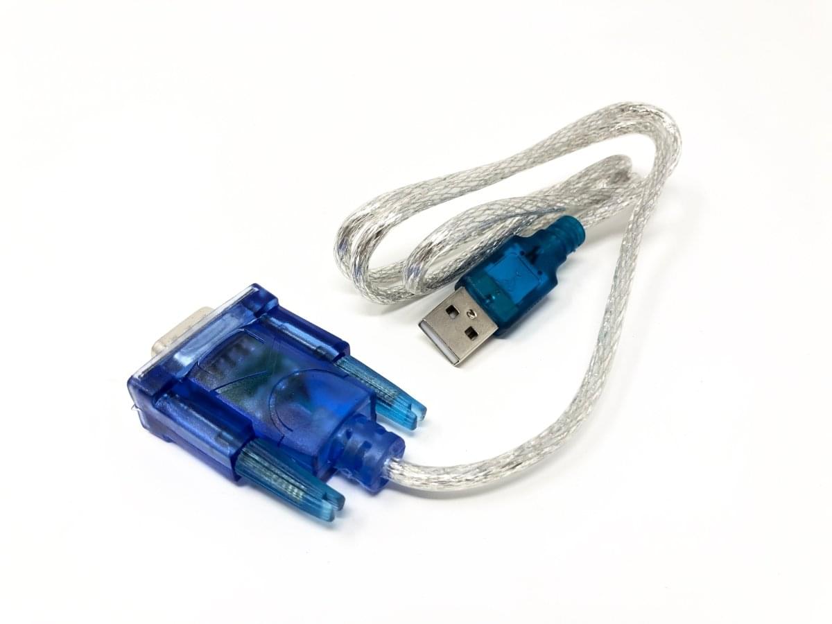 USB to RS232 (serial) AIC Programming Cable.