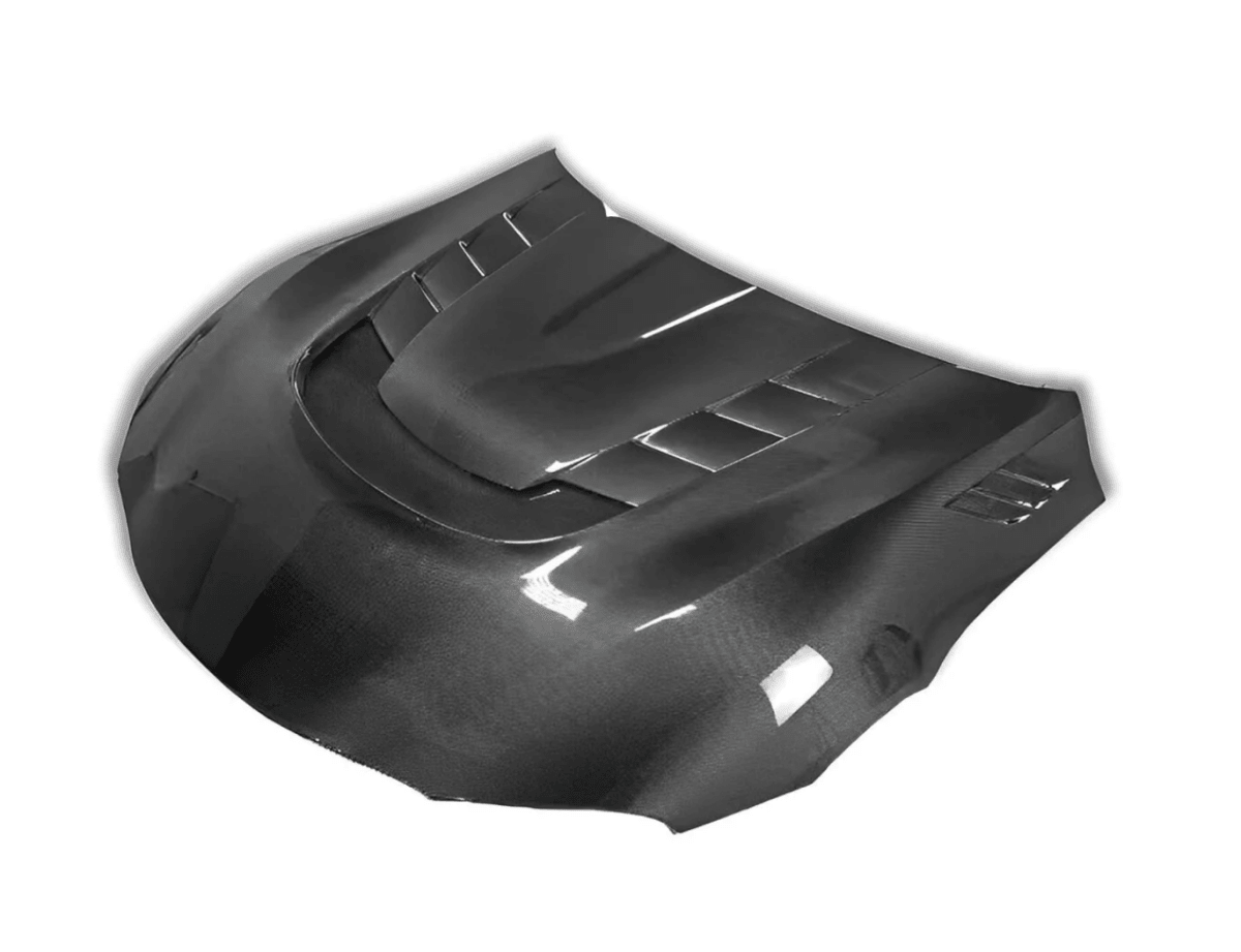 V Style Carbon Fiber Front Hood - Toyota A90 Supra.