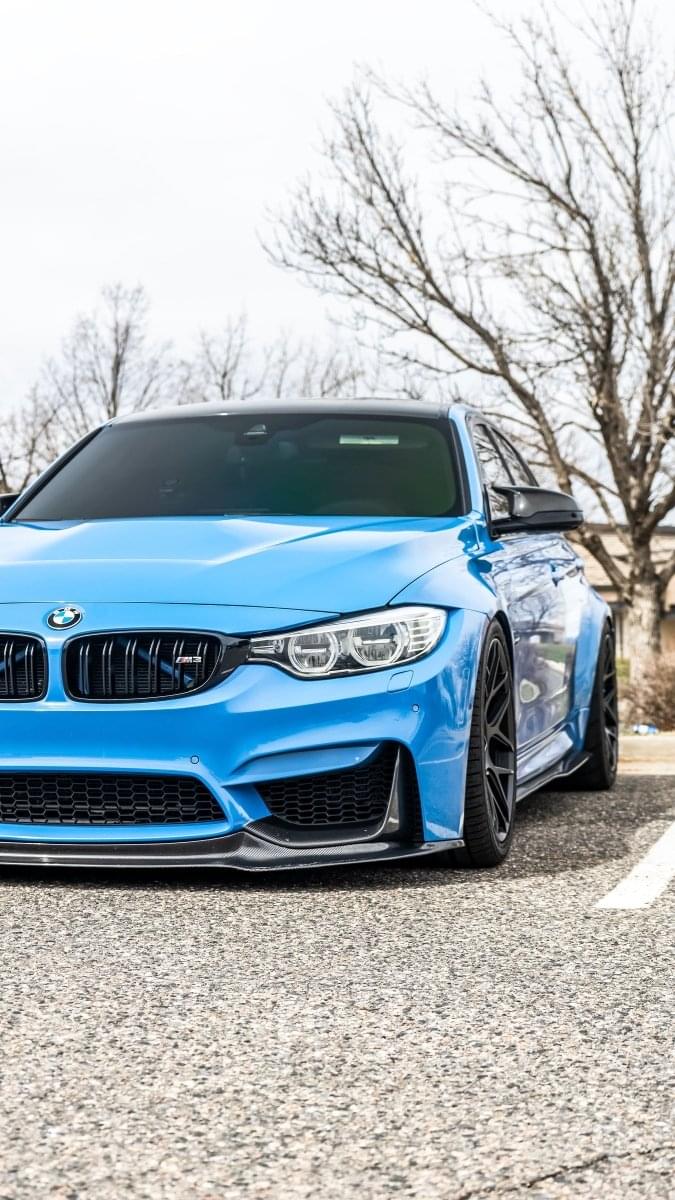 V Style Carbon Fiber Front Lip - F80 M3 | F82 / F83 M4.
