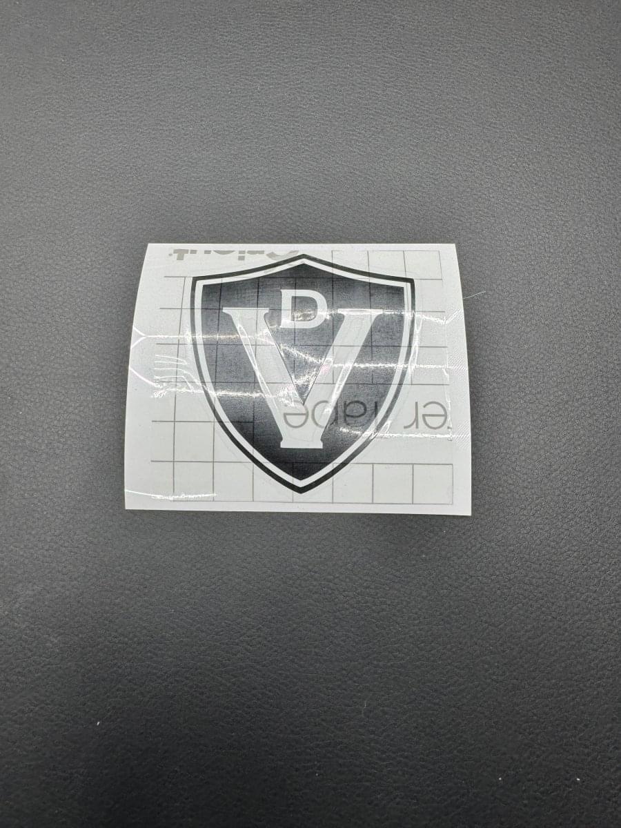 VALVETRONIC CREST STICKERS.