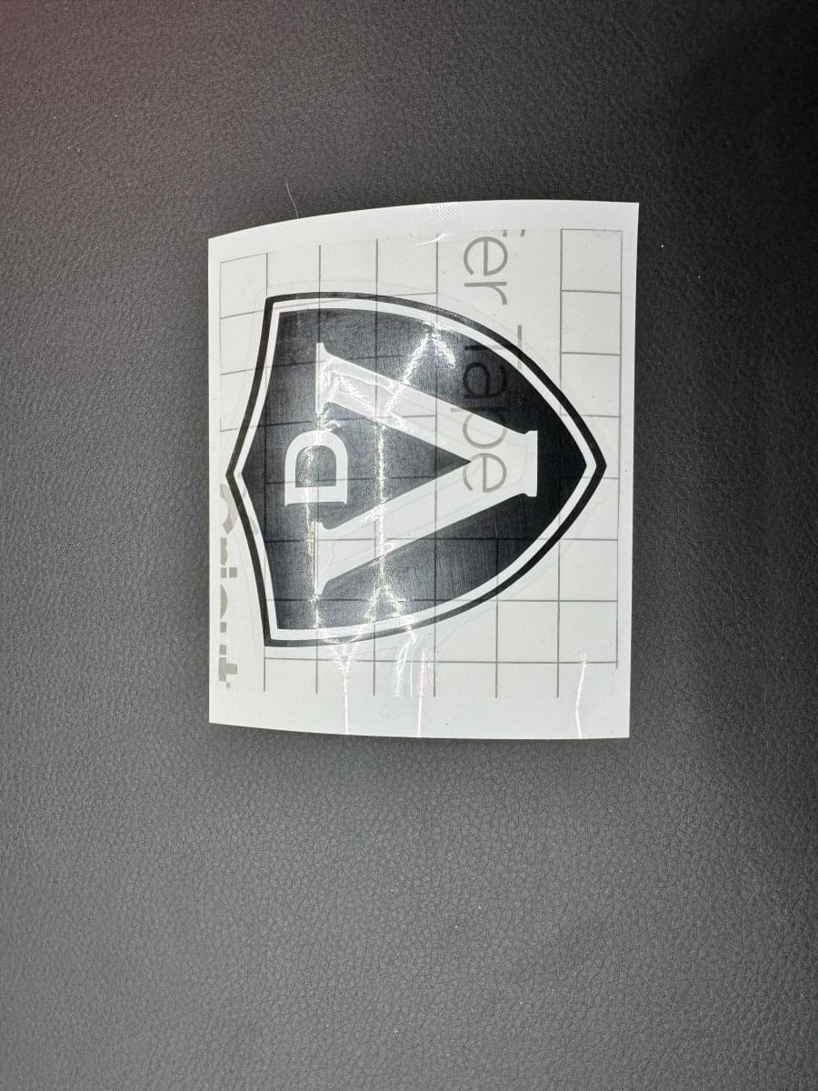 VALVETRONIC CREST STICKERS.
