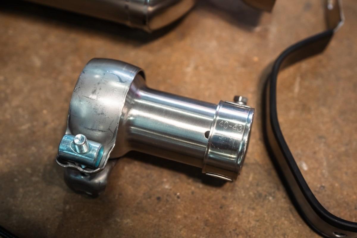 Valvetronic Motorcycle Valved Muffler.