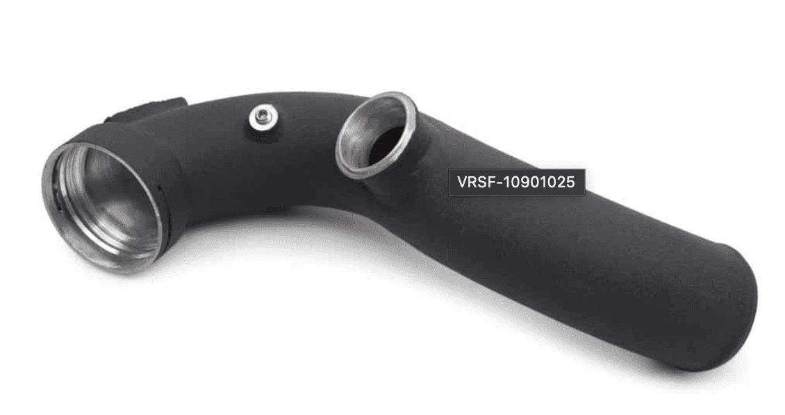 VRSF Charge Pipe for 335d Coolant Tank & Relocated Intakes 07-13 BMW N54 135i/335i E82/E90/E92.