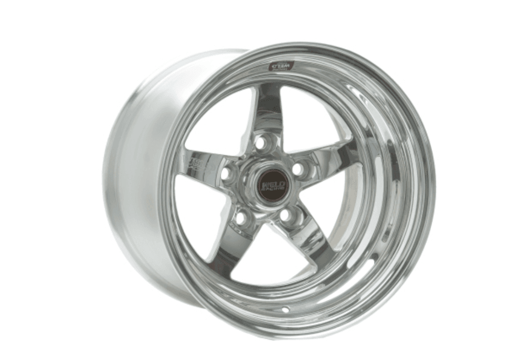 Weld S71 15x10 / 5x120mm BP / 7.5in. BS Polished Wheel (Medium Pad) - Non-Beadlock.