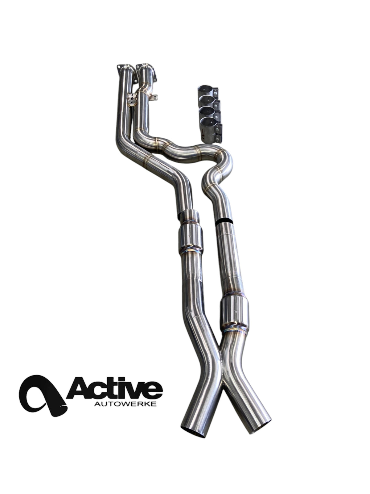 Active Autowerke X3M / X4M Signature Equal Length midpipe.