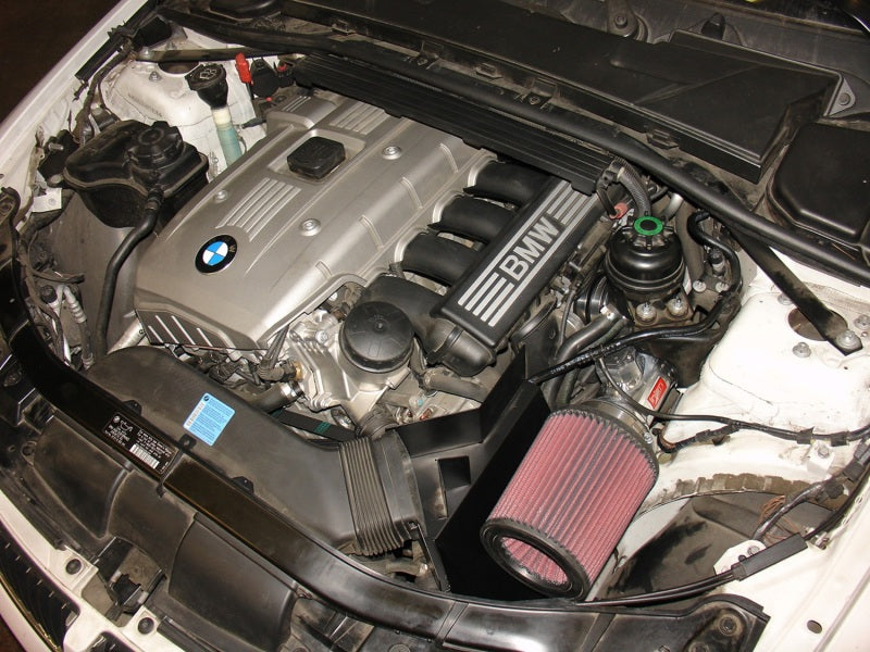 Injen 08-09 128i E82 / 07-09 328i E92 / 2006 330i E92 3.0L 6 Cyl. (Includes Heat Shield) Black Short - COLORADO N5X