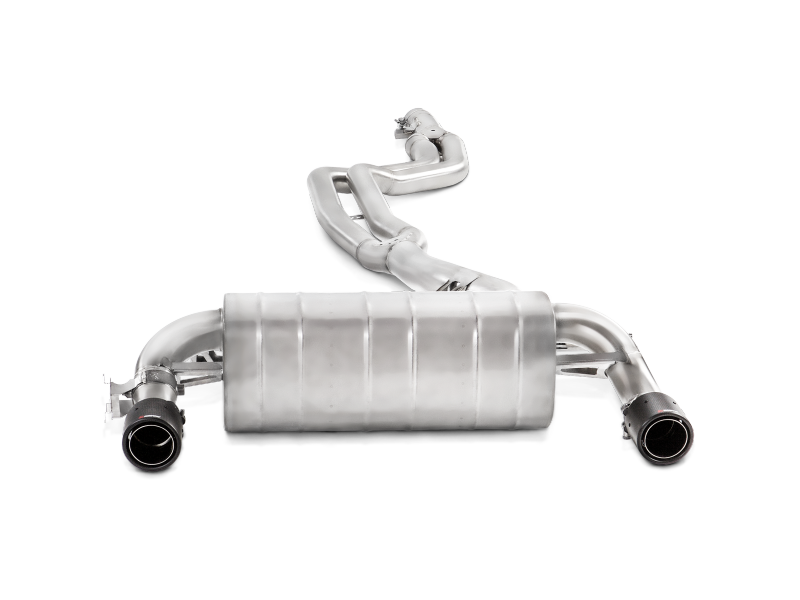 Akrapovic 16-17 BMW 340i (F30 F31) Evolution Line Cat Back (SS) w/ Carbon Tips (Req. Link Pipe) - COLORADO N5X