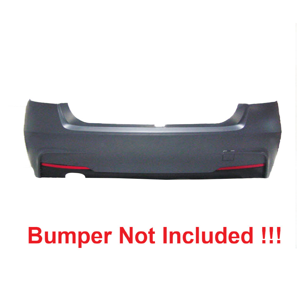 2012-2018 BMW F30 F31 M-Tech Style Diffuser Only - COLORADO N5X