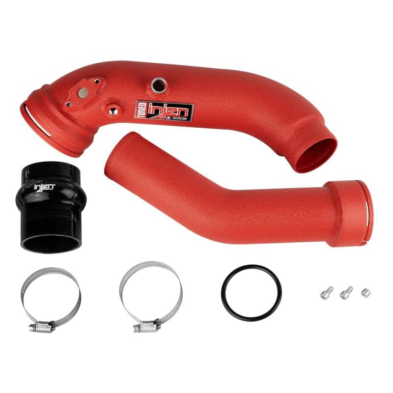 16-20 BMW L6-3.0L/ Turbo/ Twin Turbo/L4-2.0L/ L6-2.5L Wrinkle Red Turbo SES Intercooler Pipes.