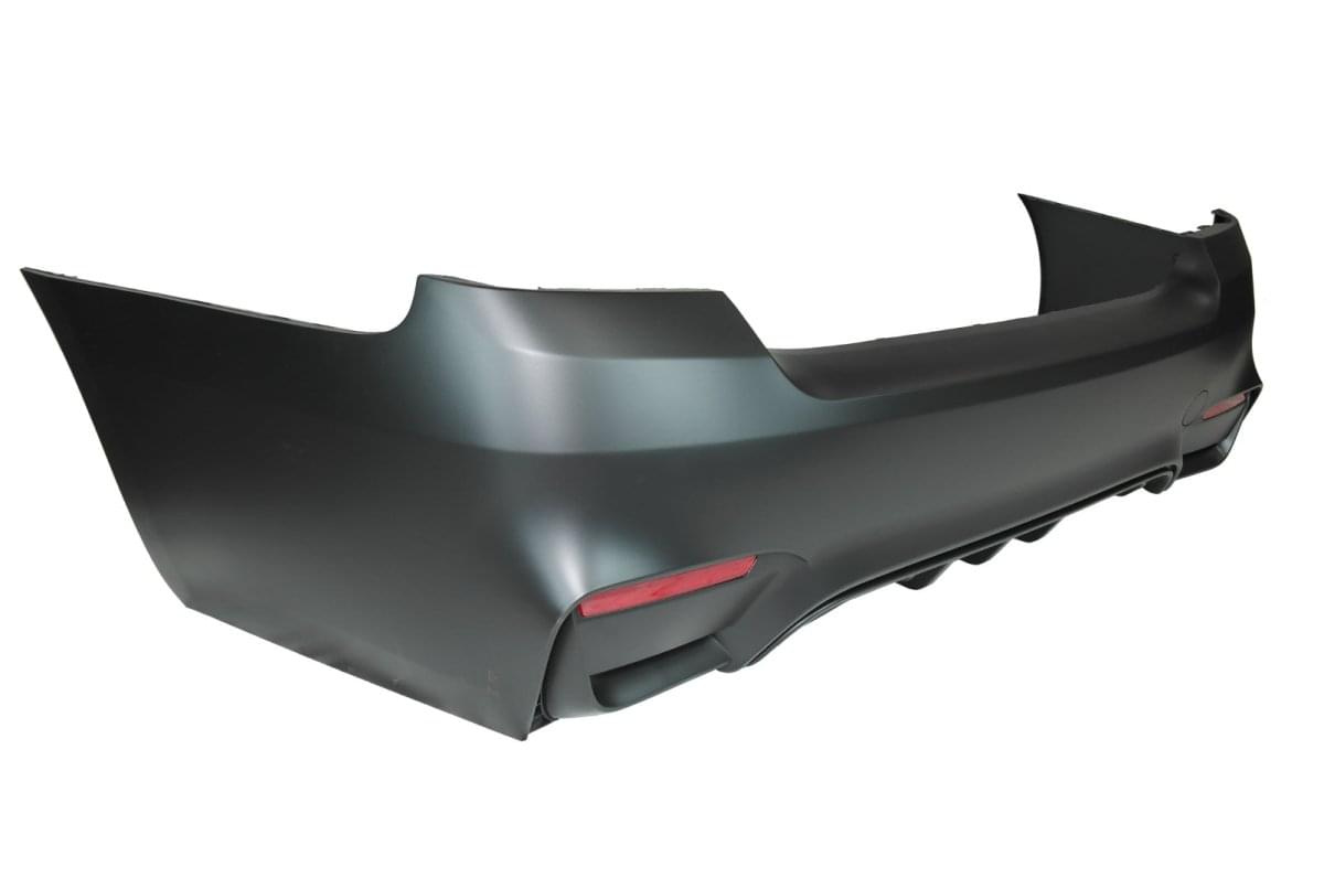 2007-2013 BMW E92 E93 M4 Style Rear Bumper W/O PDC.