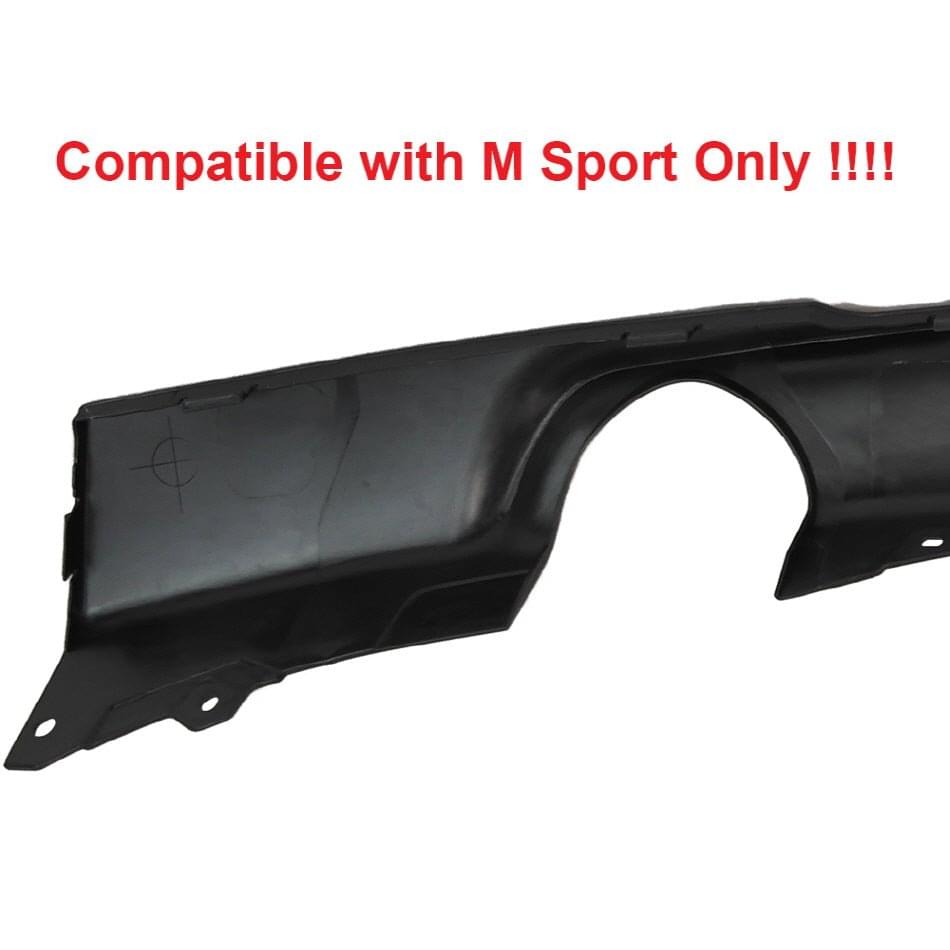 2012-2018 BMW F30 F31 M-Tech Style Diffuser Only - COLORADO N5X