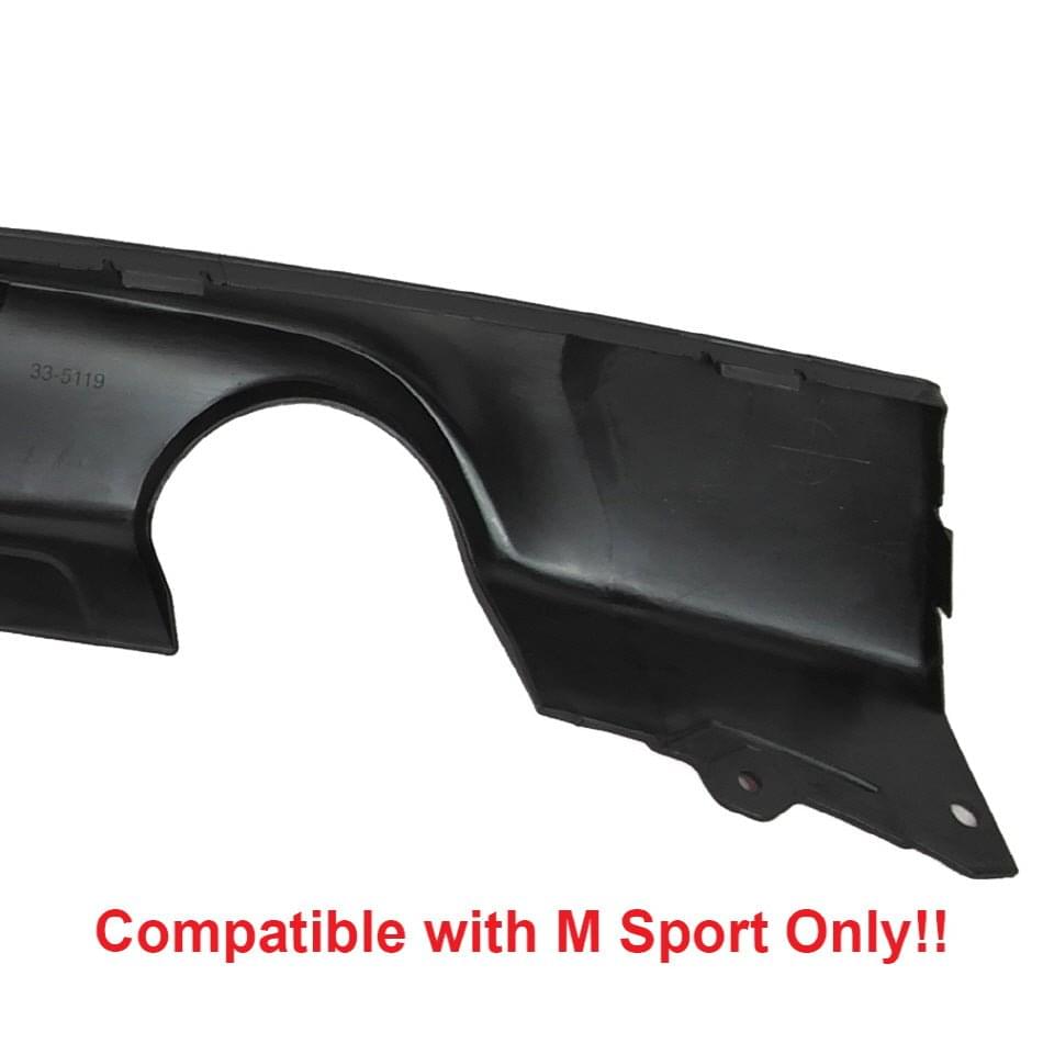2012-2018 BMW F30 F31 M-Tech Style Diffuser Only.