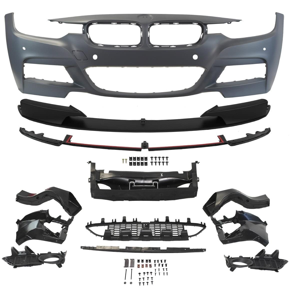 2012-2018 BMW F30 Performance Style Front Bumper.