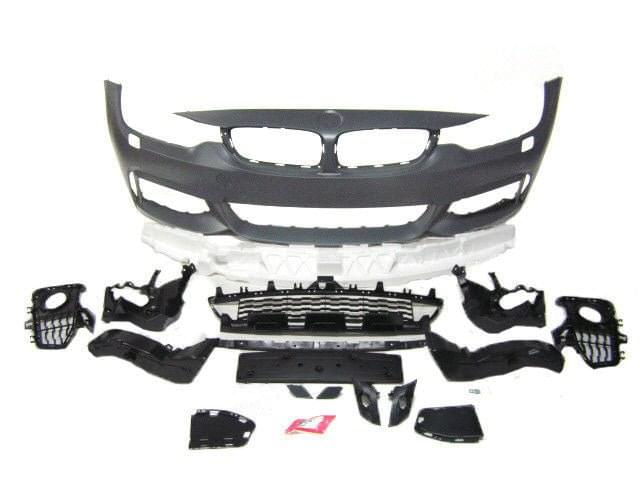 2013-2016 BMW F32 4-Series M-TECH M SPORT Style Front Bumper Fog Type.