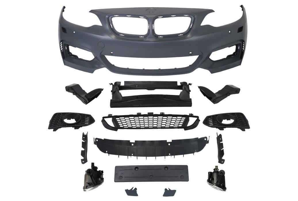 2013-2019 BMW F22 M-TECH M Sport Style Front Bumper.