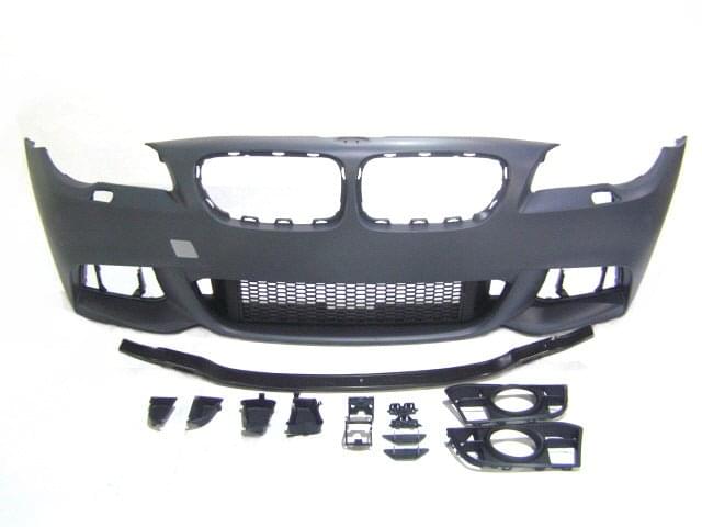 2014-2017 BMW 5 Series F10 LCI M-TECH M SPORT Style Front Bumper Fog Type.