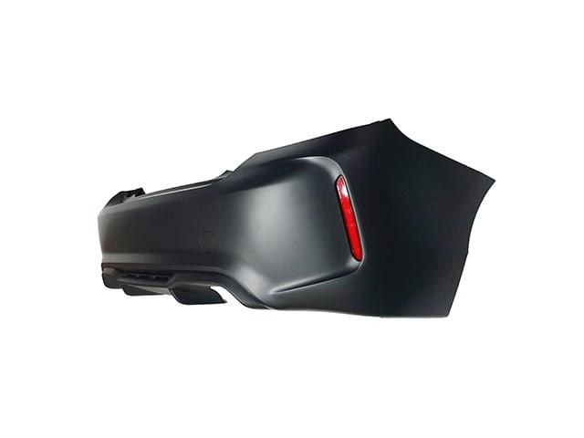 2014-2018 BMW F22/F23 M2 Style Rear Bumper w/o PDC Holes.
