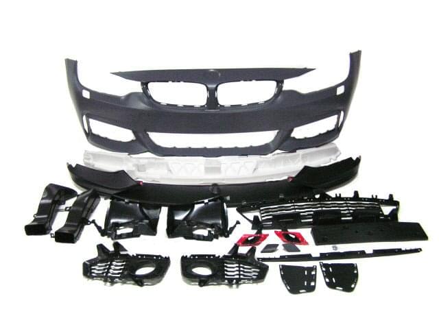 2014-2020 BMW F32 4-Series Performance Style Front Bumper Fog Type.